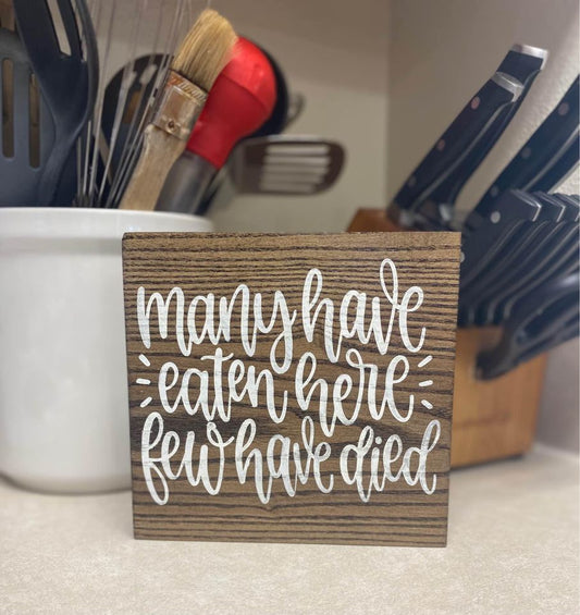 Kitchen Decor Sign