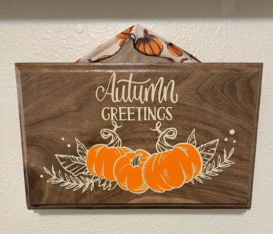 Fall Home Decor Sign