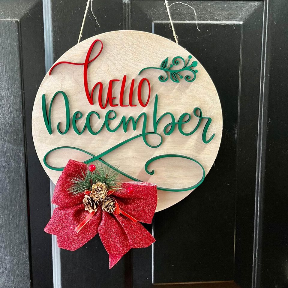 Christmas Door Hanger