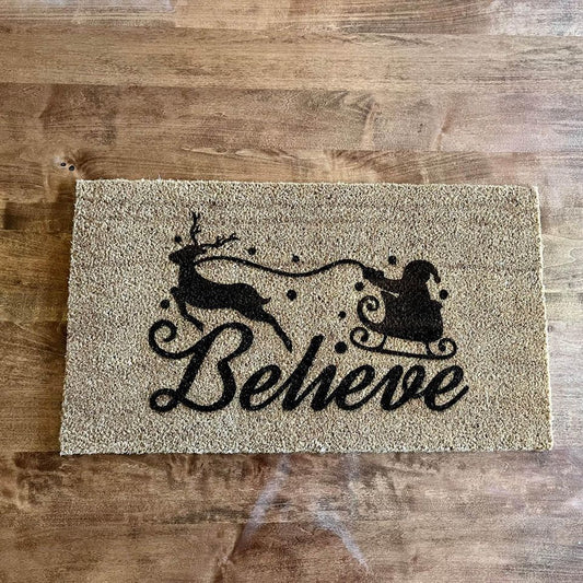 Believe Door Mat