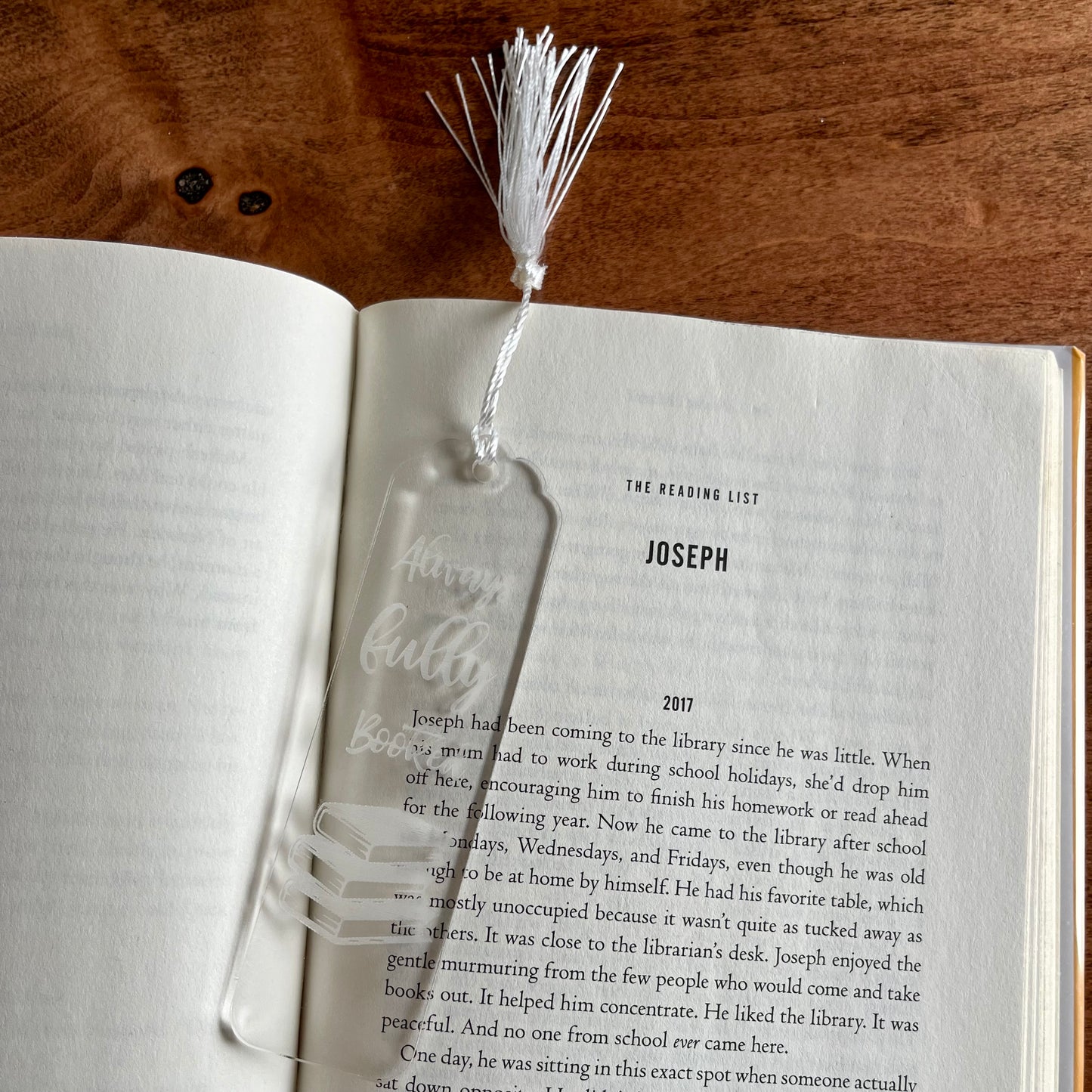 Acrylic Bookmark