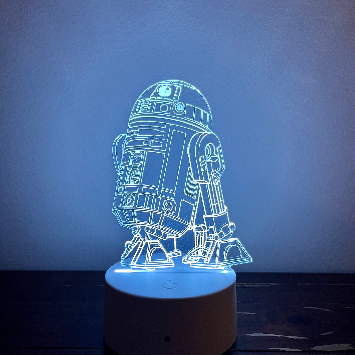 R2-D2 Acrylic LED Lamp