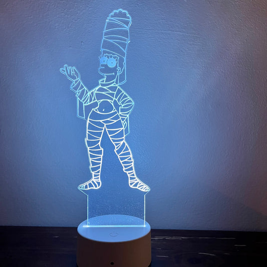 Marge Simpson 3D Acrylic Lamp