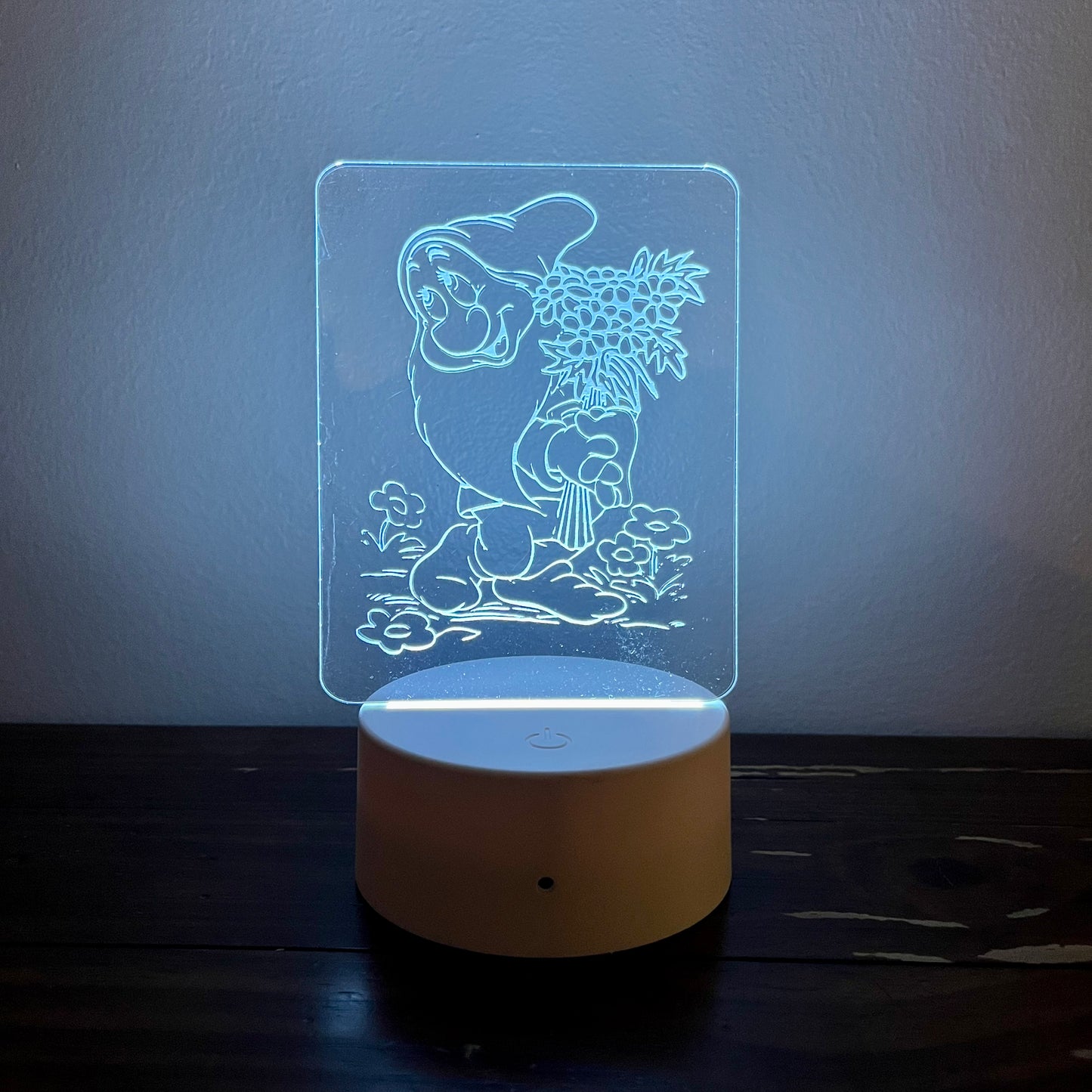 Bashful 3D Acrylic LED Lamp