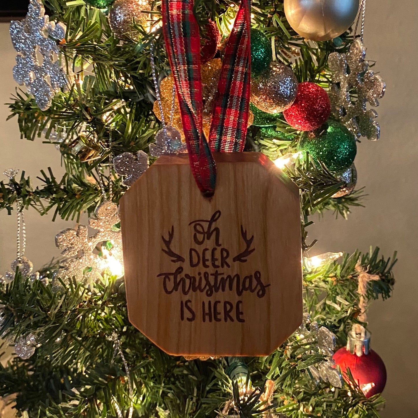 Wood Christmas Ornament