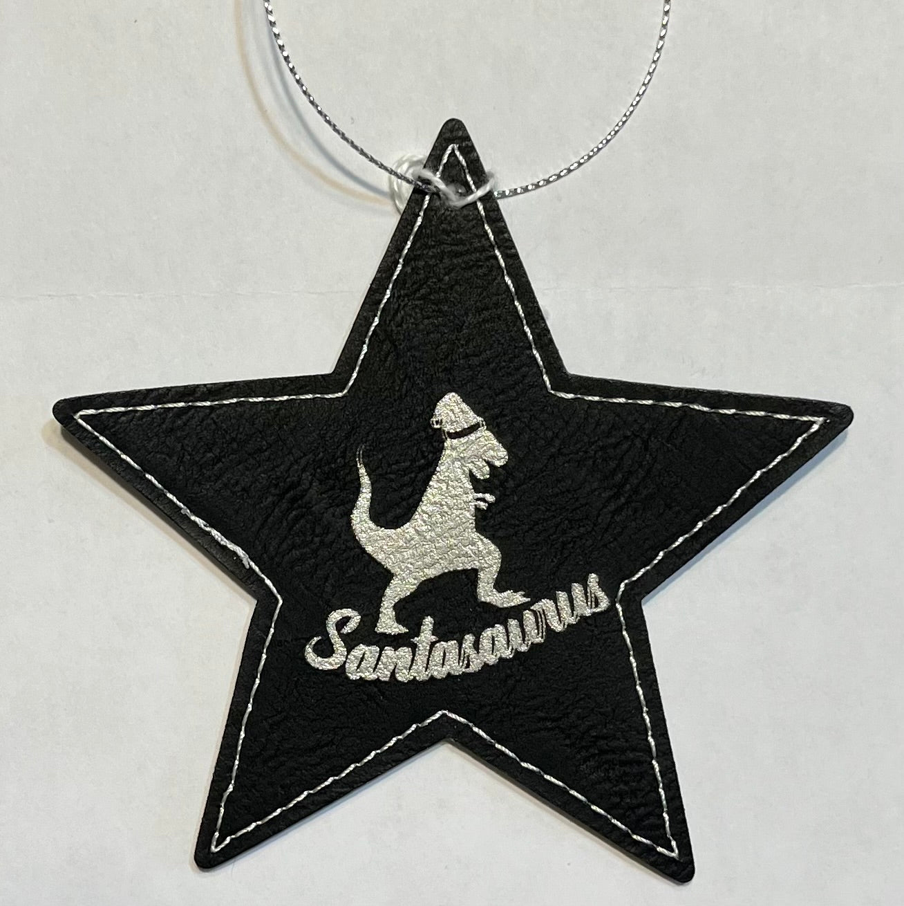 Leatherette Star Ornament