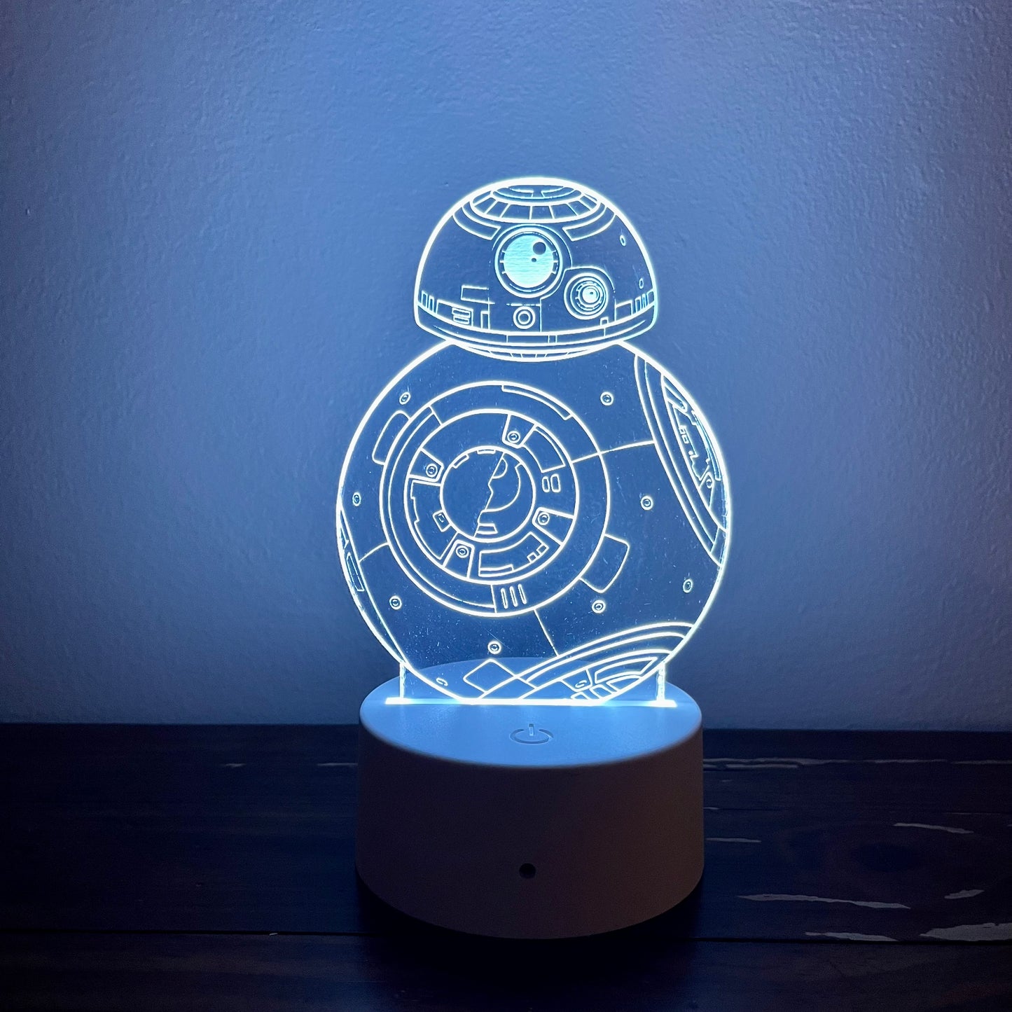 BB8 3D Acrylic LED Lamp