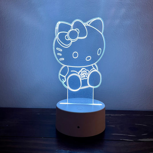 Hello Kitty 3D Acrylic Lamp