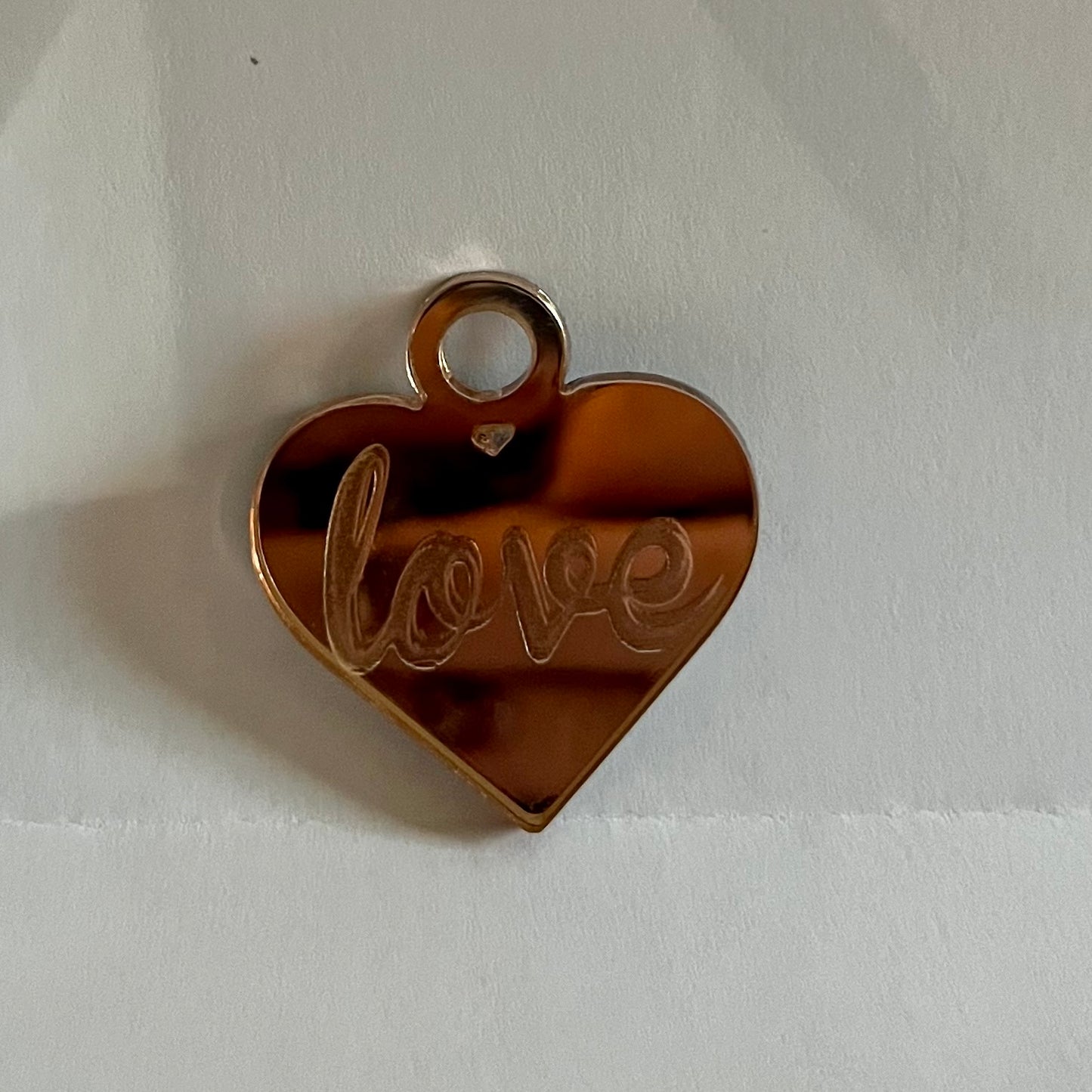 Heart Keychain Charm