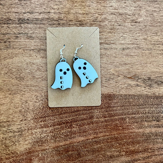 Boo Ghost Earrings